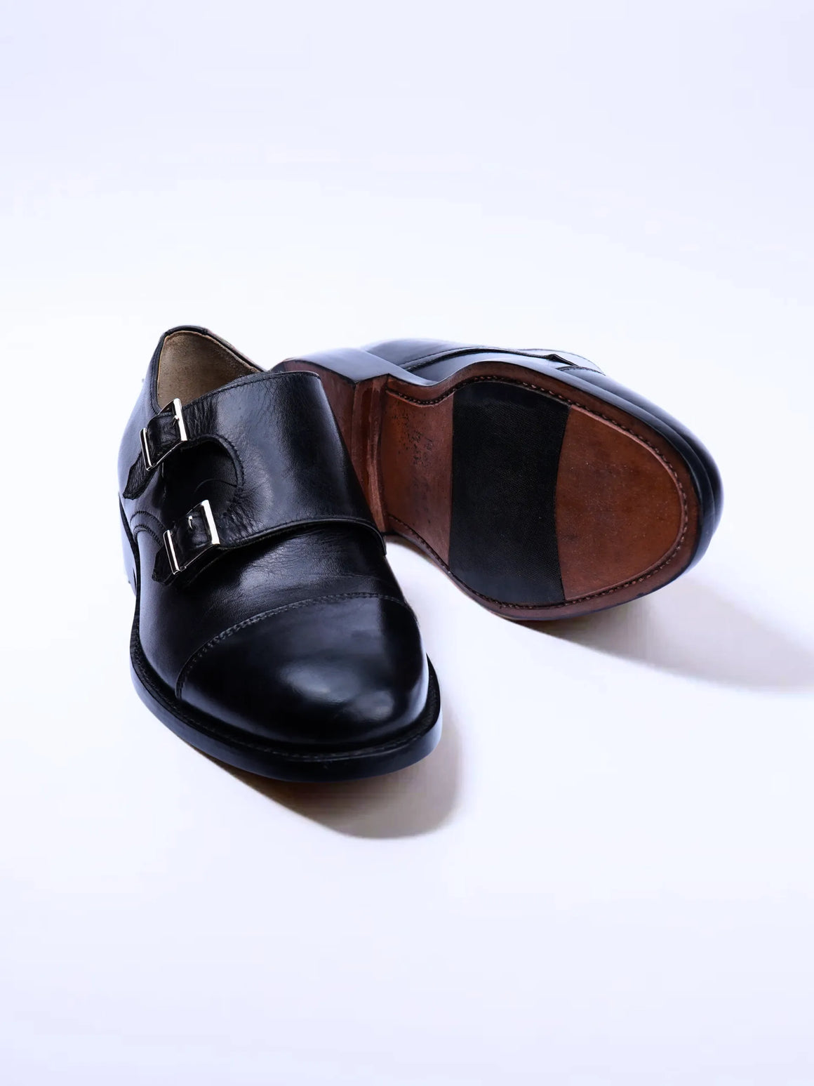 Double Monk – BLACK (Calf leather, Formal Men Shoes)