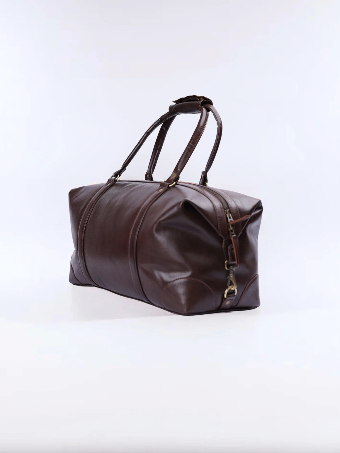 Leather Made Medium Size Travel Bag